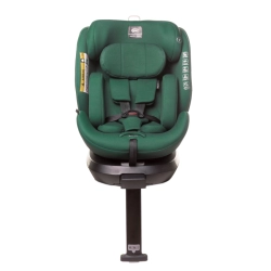 4Baby ENZO-FIX Dark Green i-Size obrotowy fotelik samochodowy dla dziecka 40-150 cm, 0-12 lat