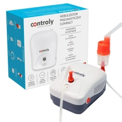 Nebulizator CONTROLY pneumatyczny COMPACT zestaw do nebulizacji dla dzieci i dorosłych