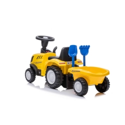 Traktor z przyczepą New Holland T7 Yellow żółty pojazd jeździk dla dziecka TO-MA