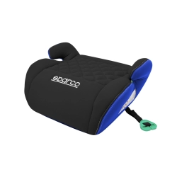 SPARCO siedzisko Black-Blue fotelik samochodowy dla dziecka 22-36 kg, 125-150 cm podstawka podwyższająca