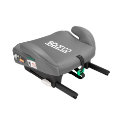 SPARCO siedzisko Isofix sk100i Grey fotelik samochodowy dla dziecka 22-36 kg, 125-150 cm podstawka podwyższająca