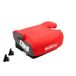 SPARCO siedzisko Isofix sk100i Red fotelik samochodowy dla dziecka 22-36 kg, 125-150 cm podstawka podwyższająca