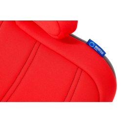 SPARCO siedzisko Isofix sk100i Red fotelik samochodowy dla dziecka 22-36 kg, 125-150 cm podstawka podwyższająca