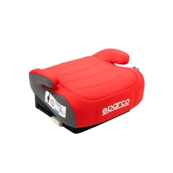 SPARCO siedzisko Isofix sk100i Red fotelik samochodowy dla dziecka 22-36 kg, 125-150 cm podstawka podwyższająca