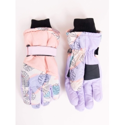 Rękawiczki zimowe młodzieżowe SCORPIO RN-162 ciepłe rękawice narciarskie damskie rozmiar 18 cm