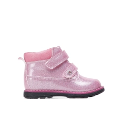 Buty dla dziewczynki trzewiki ocieplane zimowe Nelli Blu PINK obuwie dziecięce, buciki rozmiary 21, 22, 23