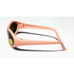 Okulary przeciwsłoneczne dla dzieci od 2 do 5 lat IDOL EYES model Baby Pink IE88 ochrona UV400