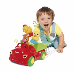 Wycieczka ze zwierzątkami TOMY 72354 Sort&Pop Farmyard Friends