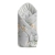 Sensillo rożek becik niemowlęcy dwustronny VELVET bawełna LILIA SZARY 75x75 cm