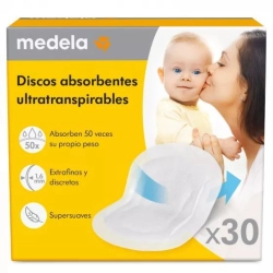 Medela oddychające wkładki laktacyjne jednorazowe 30 sztuk