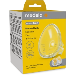 Medela 2x Lejek 21mm do muszli Laktatora Freestyle Hands Free