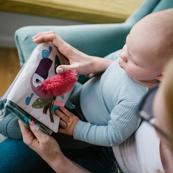 Książeczka sensoryczna SAFARI z lusterkiem BabyOno 1564