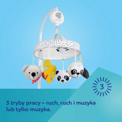 Sensoryczna karuzela z pozytywką Bluetooth BabiesBoo Canpol babies 68/093