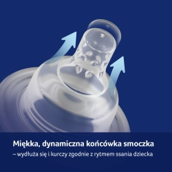 Duopack Butelek do karmienia Medical+ zestaw 2x150ml smoczki mini 0m+