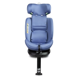 Caretero BOSCO i-Size Blue obrotowy fotelik samochodowy RWF dla dziecka 40-150 cm, 0-12 lat