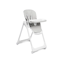 Krzesełko do karmienia Caretero MEGALO Light Grey krzesło dla dziecka