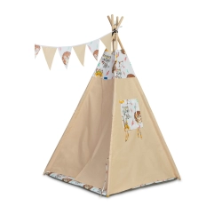 Namiot dla Małych Indian TIPI Apacze Beżowy Toyz by Caretero