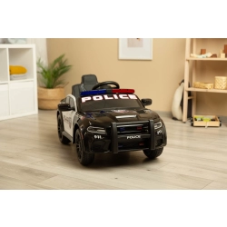 Dodge Charger Policja Black samochód pojazd na akumulator Toyz by Caretero