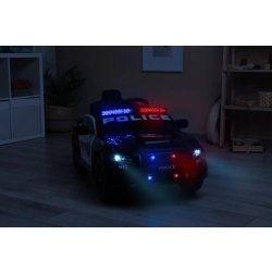 Dodge Charger Policja Black samochód pojazd na akumulator Toyz by Caretero