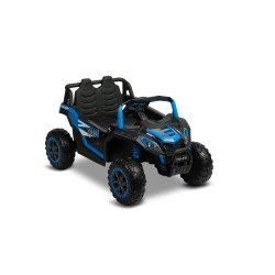 Pojazd akumulatorowy AXEL Blue samochód terenowy UTV Buggy Toyz by Caretero 4 x silnik 45 W, oświetlenie LED