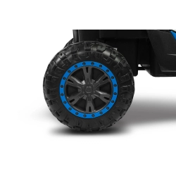 Pojazd akumulatorowy AXEL Blue samochód terenowy UTV Buggy Toyz by Caretero 4 x silnik 45 W, oświetlenie LED