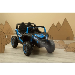 Pojazd akumulatorowy AXEL Blue samochód terenowy UTV Buggy Toyz by Caretero 4 x silnik 45 W, oświetlenie LED