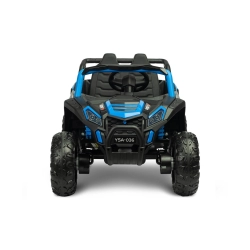 Pojazd akumulatorowy AXEL Blue samochód terenowy UTV Buggy Toyz by Caretero 4 x silnik 45 W, oświetlenie LED