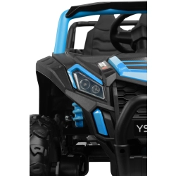 Pojazd akumulatorowy AXEL Blue samochód terenowy UTV Buggy Toyz by Caretero 4 x silnik 45 W, oświetlenie LED