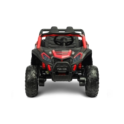 Pojazd akumulatorowy AXEL Red samochód terenowy UTV Buggy Toyz by Caretero 4 x silnik 45 W, oświetlenie LED