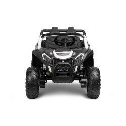 Pojazd akumulatorowy AXEL White samochód terenowy UTV Buggy Toyz by Caretero 4 x silnik 45 W, oświetlenie LED