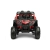 Pojazd akumulatorowy AXEL Red samochód terenowy UTV Buggy Toyz by Caretero 4 x silnik 45 W, oświetlenie LED