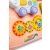 Zabawka edukacyjna pchacz dla dziecka ZOO Pink + znikopis