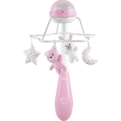 Karuzela na łóżeczko Chicco Rainbow Cot Mobile 3w1 Pink