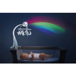 Karuzela na łóżeczko Chicco Rainbow Cot Mobile 3w1 Blue