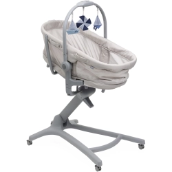 Chicco Baby Hug PRO Beige Latte 5w1 leżaczek, krzesełko, łóżeczko, łóżeczko przenośne, fotelik