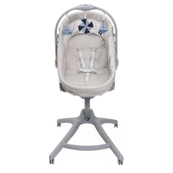 Chicco Baby Hug PRO Beige Latte 5w1 leżaczek, krzesełko, łóżeczko, łóżeczko przenośne, fotelik