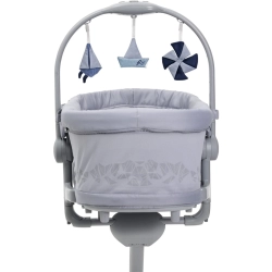 Chicco Baby Hug PRO Earl Grey 5w1 leżaczek, krzesełko, łóżeczko, łóżeczko przenośne, fotelik