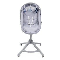 Chicco Baby Hug PRO Earl Grey 5w1 leżaczek, krzesełko, łóżeczko, łóżeczko przenośne, fotelik