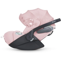 Cybex Cloud T i-Size Simply Flowers Pale Blush rozkładany fotelik samochodowy dla dziecka 45-87 cm