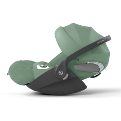 Cybex Cloud T PLUS i-Size Leaf Green rozkładany fotelik samochodowy dla dziecka 45-87 cm