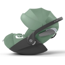 Cybex Cloud T PLUS i-Size Leaf Green rozkładany fotelik samochodowy dla dziecka 45-87 cm