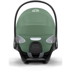 Cybex Cloud T PLUS i-Size Leaf Green rozkładany fotelik samochodowy dla dziecka 45-87 cm