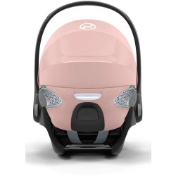 Cybex Cloud T PLUS i-Size Peach Pink rozkładany fotelik samochodowy dla dziecka 45-87 cm