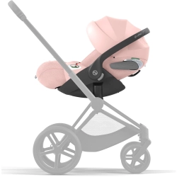 Cybex Cloud T PLUS i-Size Peach Pink rozkładany fotelik samochodowy dla dziecka 45-87 cm