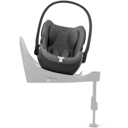 Cybex Cloud T i-Size Mirage Grey rozkładany fotelik samochodowy dla dziecka 45-87 cm