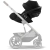 Cybex Cloud G PLUS i-Size Moon Black rozkładany fotelik samochodowy 0-13 kg