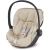 Cybex Cloud T i-Size Simply Flowers Nude Beige rozkładany fotelik samochodowy dla dziecka 45-87 cm