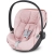 Cybex Cloud T i-Size Simply Flowers Pale Blush rozkładany fotelik samochodowy dla dziecka 45-87 cm