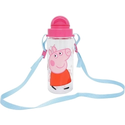 Bidon tritanowy ze słomką 500ml Świnka Pepa Peppa Pig