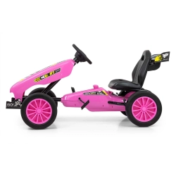 Milly Mally gokart na pedały ROCKET Pink pojazd dla dziecka